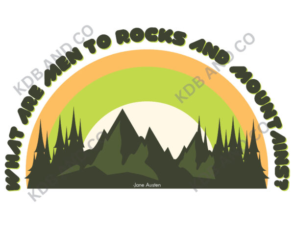 Rocks and Mountains T-Shirt - Image 2