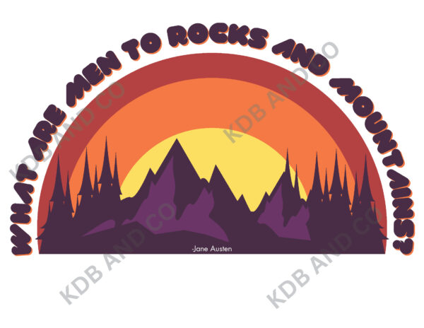 Rocks and Mountains T-Shirt - Image 6